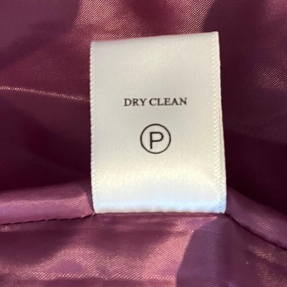 Coldwater Creek purple wool blend herringbone vest size 10 - Picture 7 of 10